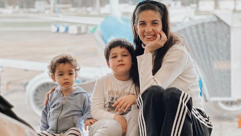 El escándalo de Juana Repetto con su hijo.