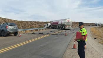 drama total en la ruta 237: murio un hombre y una mujer esta grave por un accidente a minutos de la reapertura