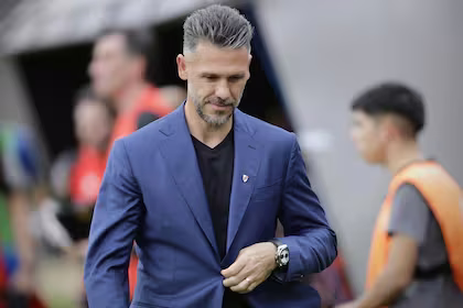 Demichelis, hasta hoy es entrenador de River.&nbsp;