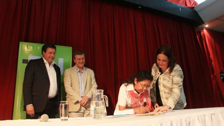 Alberto Weretilneck y Aníbal Tortoriello