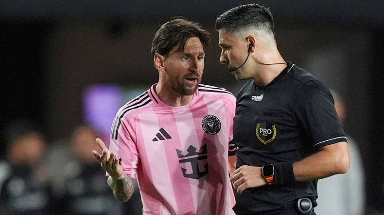 Video: el terrible ataque de calentura que tuvo Messi al terminar su primer partido del año en la MLS