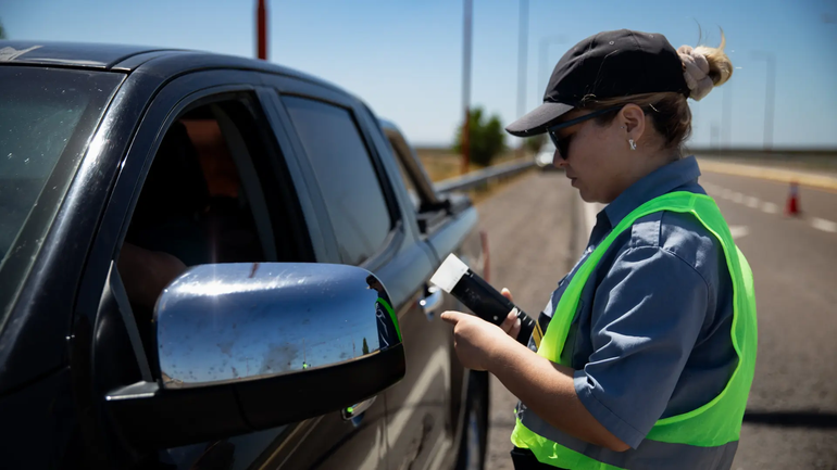 Los controles se realizan en distintos puntos de las rutas rionegrinas.&nbsp;