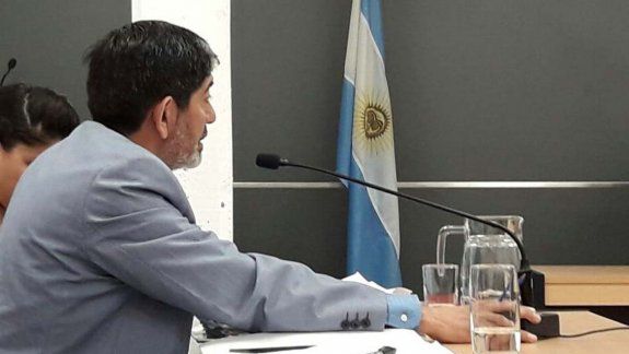 El fiscal Oscar Cid se encargó de la acusación contra el neuquino.