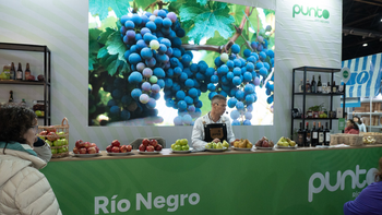 Río Negro está presente un nuevo año en la feria Caminos y Sabores en el predio de La Rural en Buenos Aires.