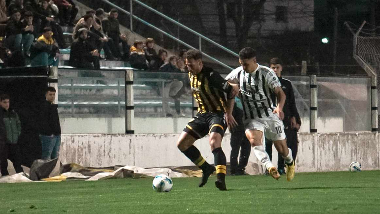 Cipolletti perdió 2 a 1 en su visita a Santamarina. Fotos: gentileza Mauro Piñero