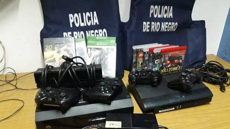 Secuestraron una PlayStation y videojuegos en una casa del barrio Managua