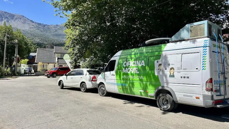 La provincia reforzó la atención del Registro Civil con un operativo especial hasta el miércoles 12 en El Bolsón.