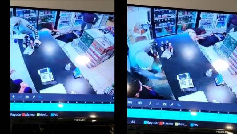 Entraron a una vinería y le robaron hasta a los clientes