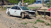 Misterio por el auto chocado que apareció en la Ruta 7.