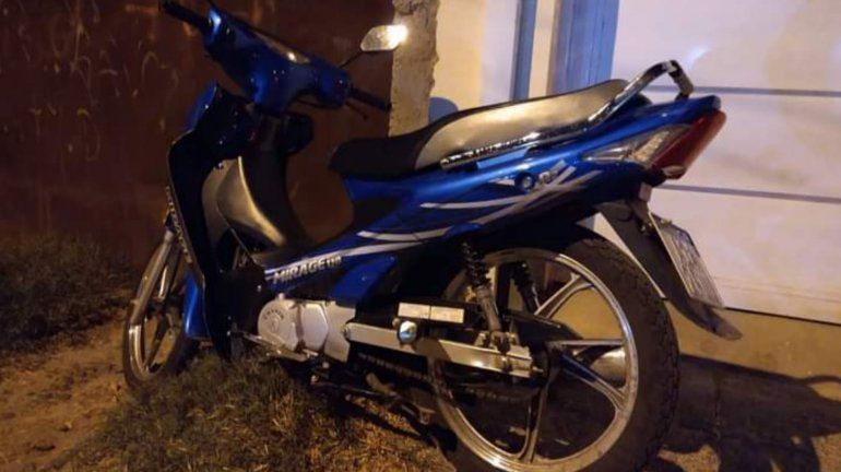 Condenado volvió a cometer un robo: llevaba a tiro una moto