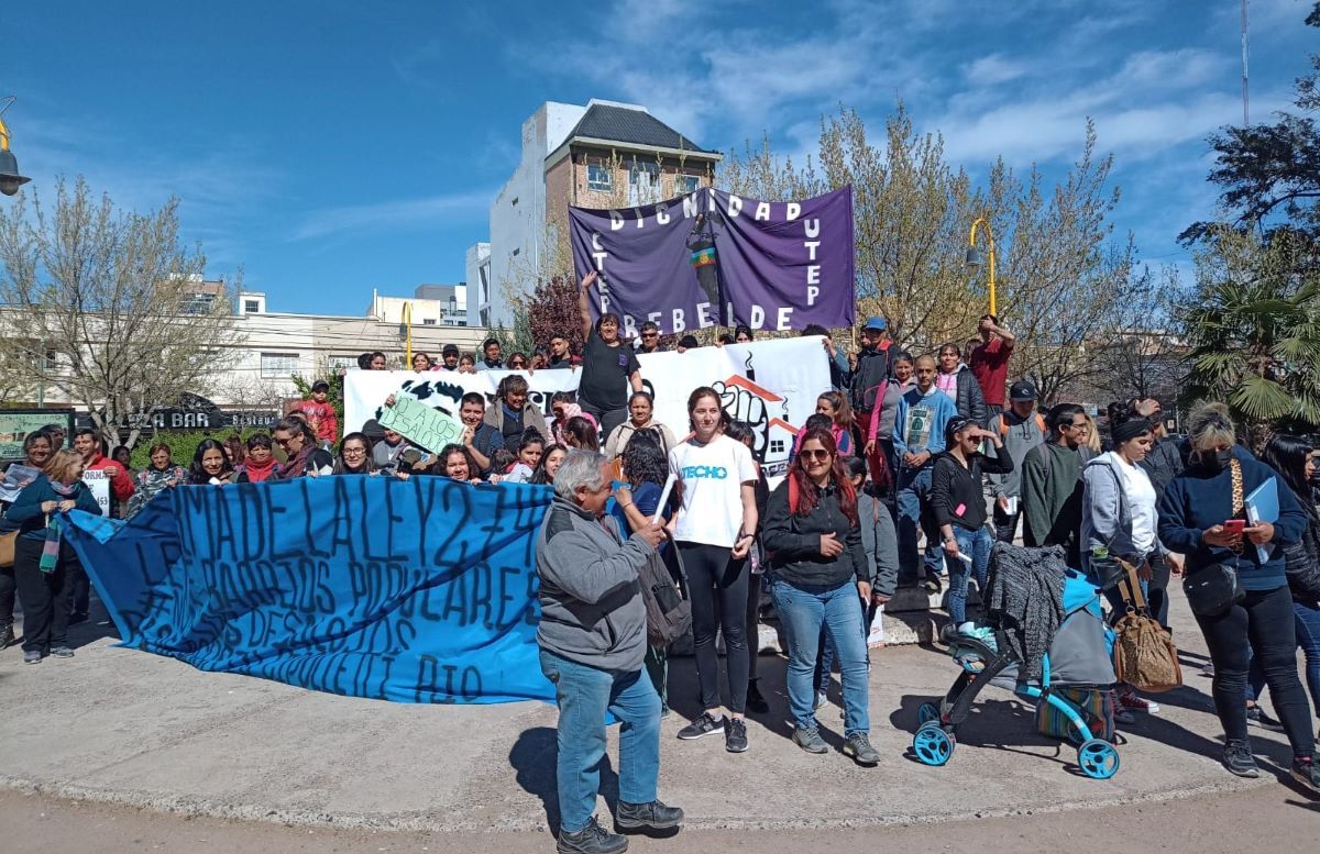 Volverán a manifestarse contra el desalojo de barrios populares