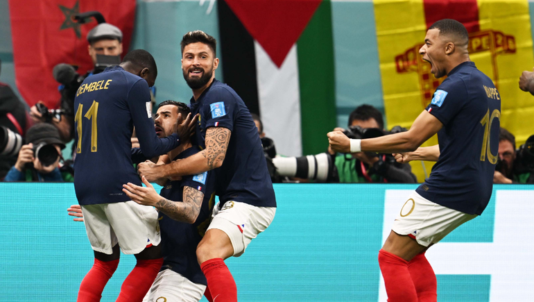 Argentina-Francia, la final: los galos le ganaron a Marruecos