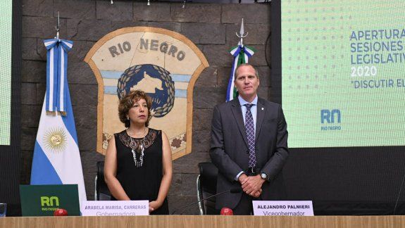 La gobernadora Arabela Carreras dio inicio al período ordinario de sesiones en Río Negro