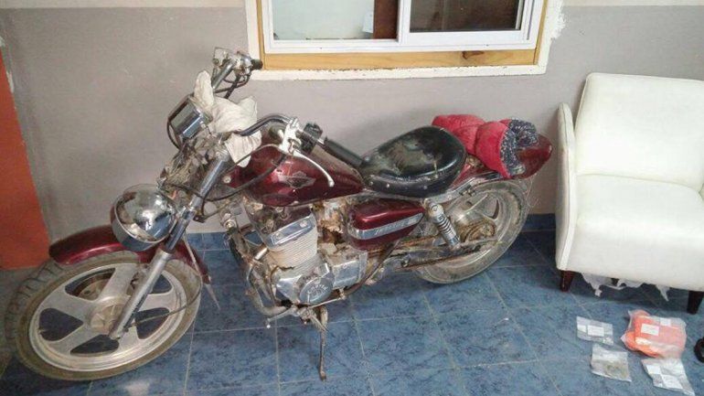 La moto había sido robada en jurisdicción de la Comisaría 32ª.
