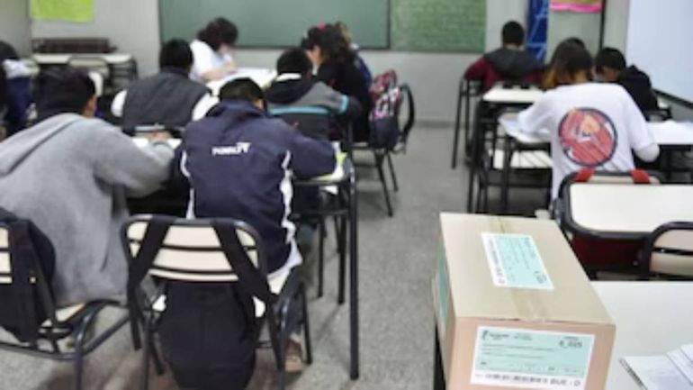 Los alumnos la pasan mal por el accionar de un compañero violento. Foto de archivo.