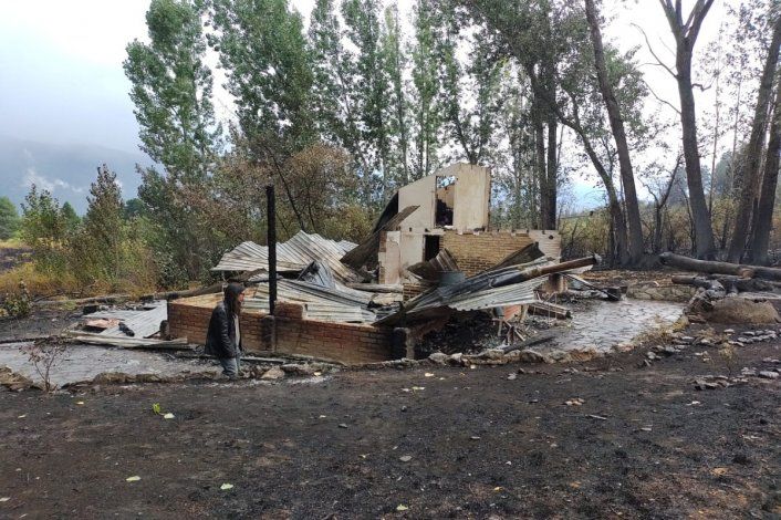 El duro relato de una madre cipoleña que sintió de cerca las llamas