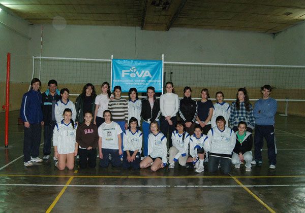El voley tuvo una tarde de captación de talentos