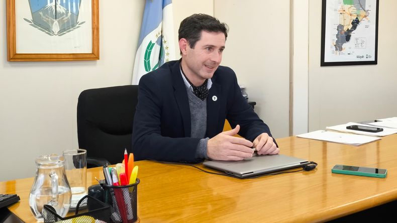 Diego García Rambeaud, flamante secretario de Producción. Foto: gentileza prensa gobierno de Neuquén.
