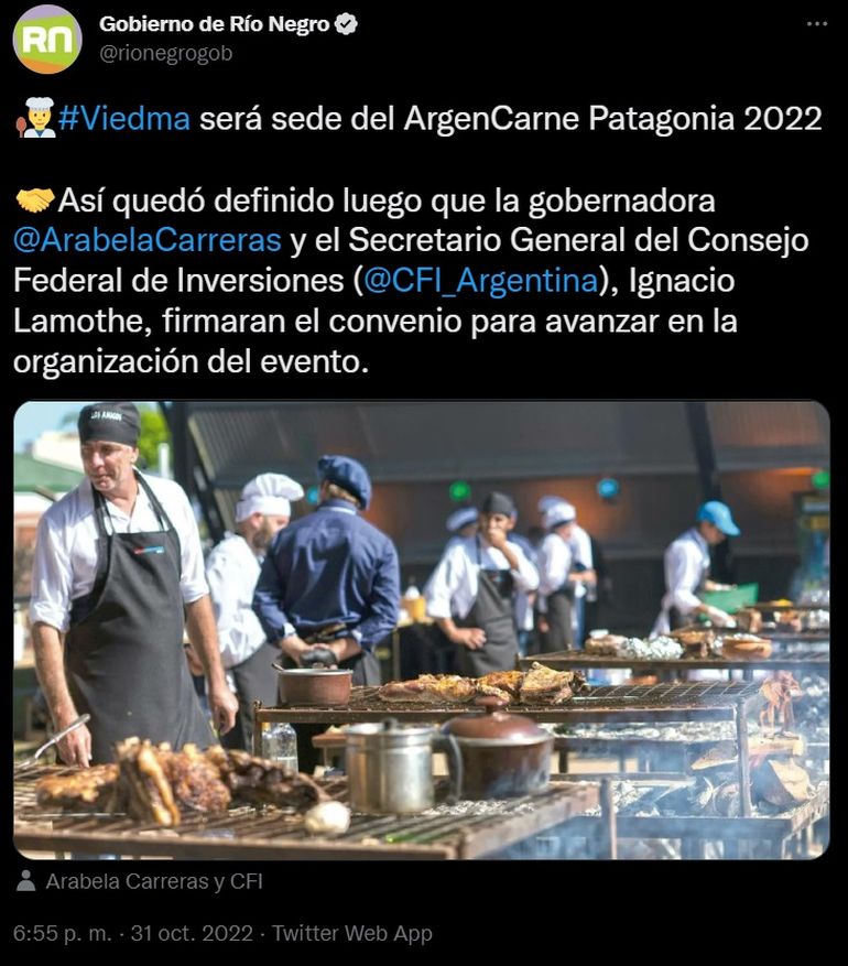 Viedma ser&aacute; sede del ArgenCarne Patagonia 2022
