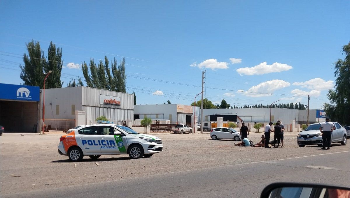 El siniestro ocurrió pasado el mediodía sobre la Ruta 22. Gentileza