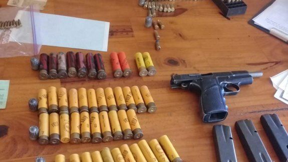 Secuestraron armas
