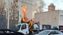 Otro incendio generó tensión en Cipolletti, tras el drama de La Anónima. Otro incendio generó tensión en Cipolletti, tras el drama de La Anónima.