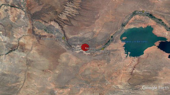 Se registró un nuevo sismo a 12 kilómetros de Sauzal Bonito.&nbsp;