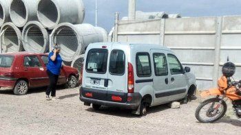 los robarruedas volvieron con todo y a plena luz del dia