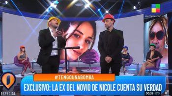 ¿urcera vio a su ex antes de que llegue nicole neumann?