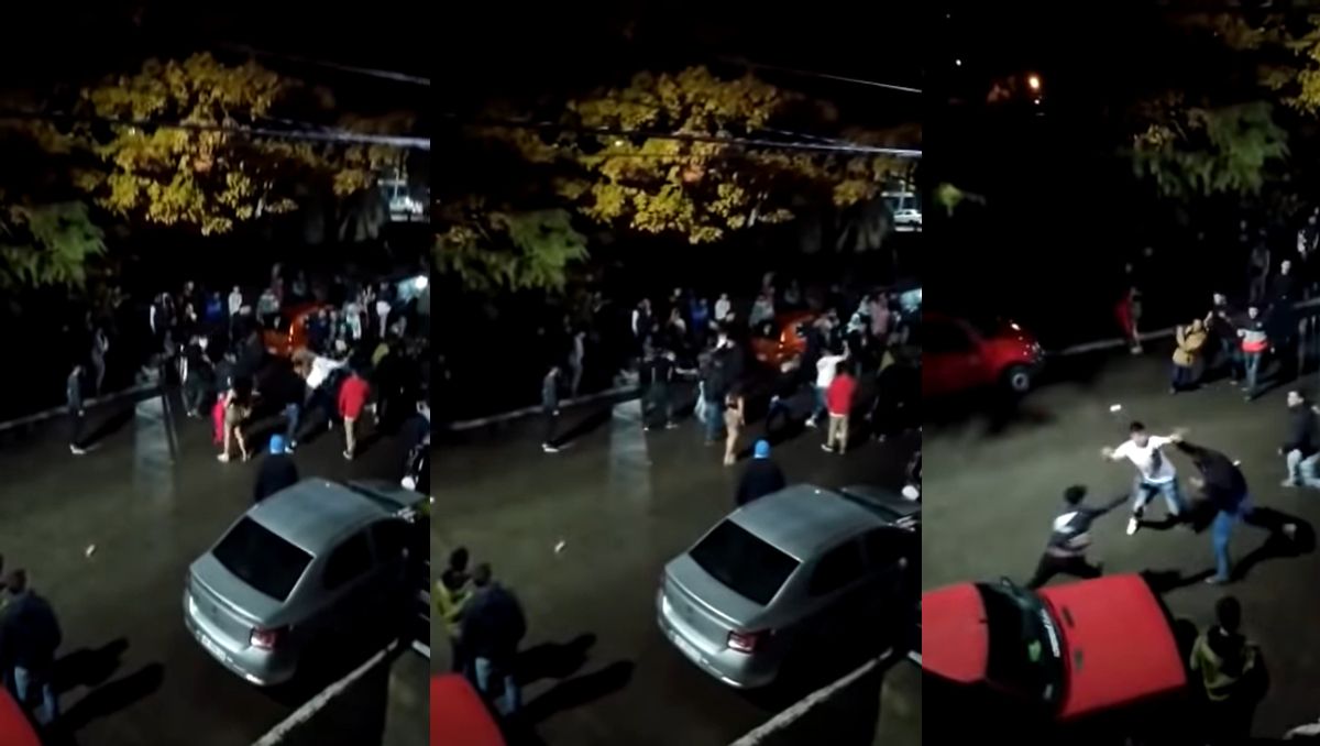 Se agarraron a piñas a la salida de un boliche