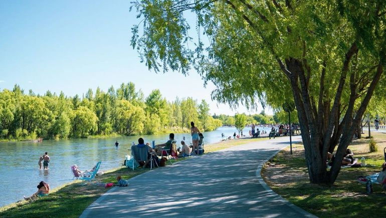 El Alto Valle será la zona más cálida de la región. Se esperan 31°C en Cipolletti.