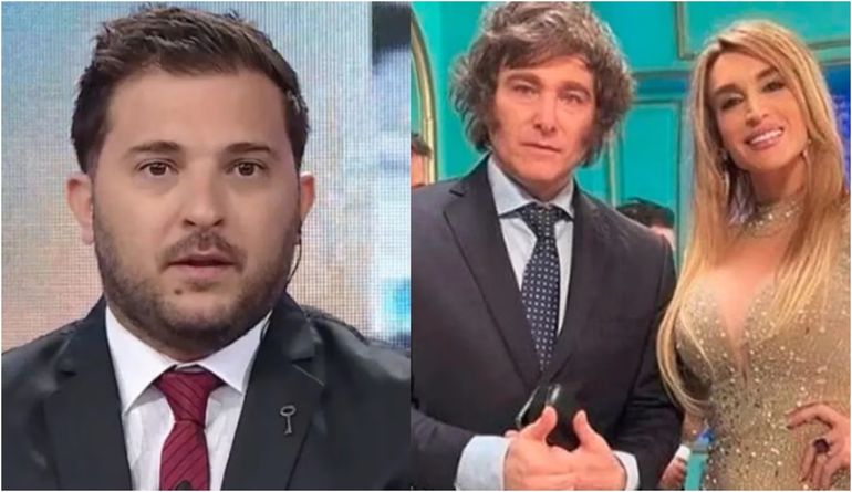 Diego Brancatelli se burló del noviazgo de Javier Milei y Fátima Flores y aseguró que no cree en ellos