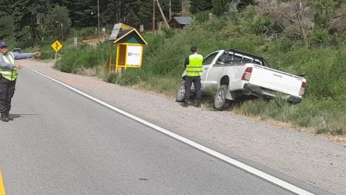 Robó una camioneta y cayó en un control