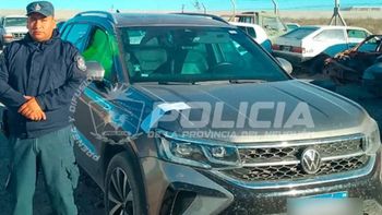 La camioneta del pastor fue encontrada en Neuquén tras el alerta de un vecino. | LMCipolletti.com La camioneta del pastor fue encontrada en Neuquén tras el alerta de un vecino.