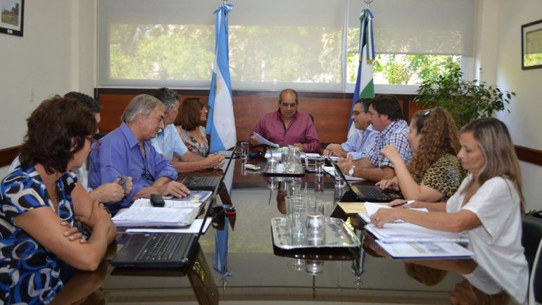 Mesa salarial con los docentes.&nbsp;