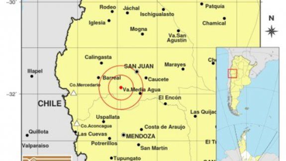 Alarma en San Juan por un sismo que se sintió en el centro del país
