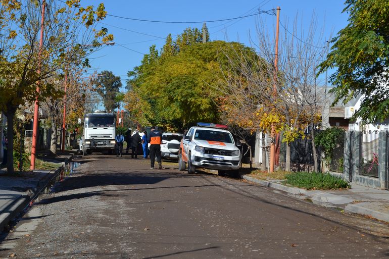 La Justicia intervino con una orden de allanamiento y ordenó al Municipio y Policía a intervenir en la vivienda.