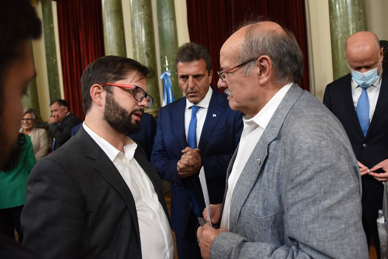 Di Giacomo le pide al presidente de Chile, Gabriel Boric abrir el Paso Cardenal Samoré.&nbsp;