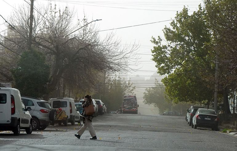 Viento molesto en Cipolletti: ¿A cuánto llegarán las ráfagas?