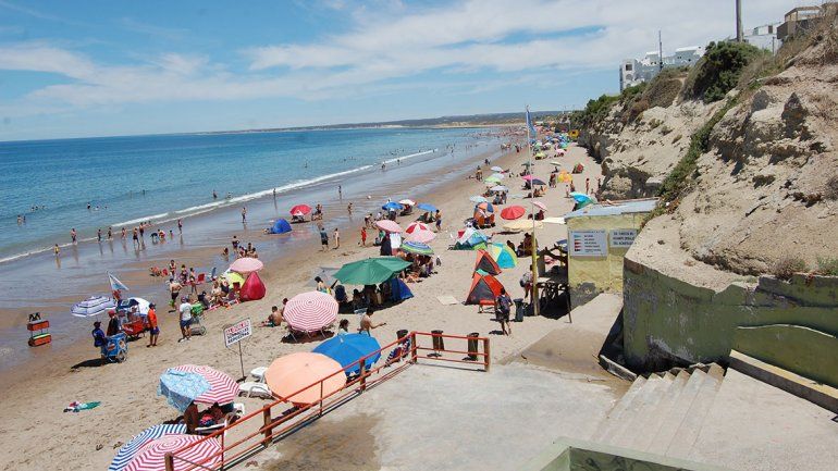 Las Grutas se pone a punto con calor  y buen pronóstico