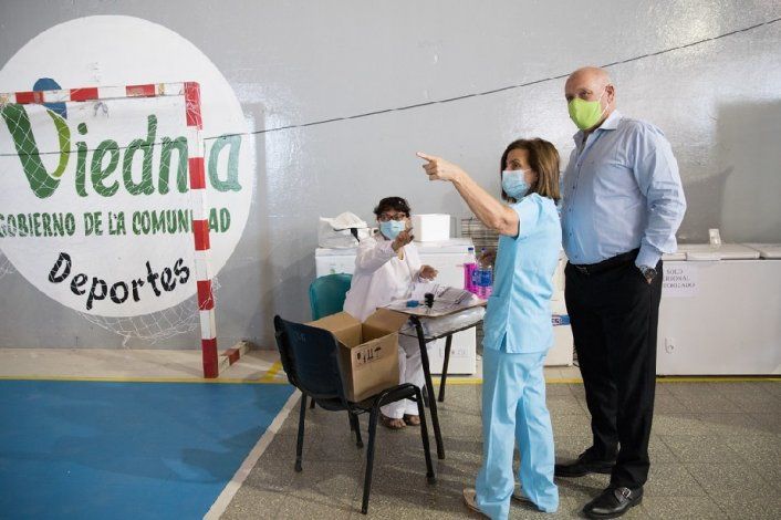 La prioridad es continuar con los mayores de 70 años