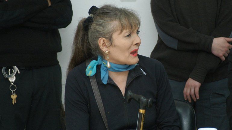 La travesti Laila Díaz permanece alojada en la cárcel de mujeres de General Roca desde el año pasado.