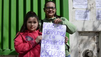 La Escuela Primaria 50 de Cipolletti atraviesa una crítica situación edilicia.
