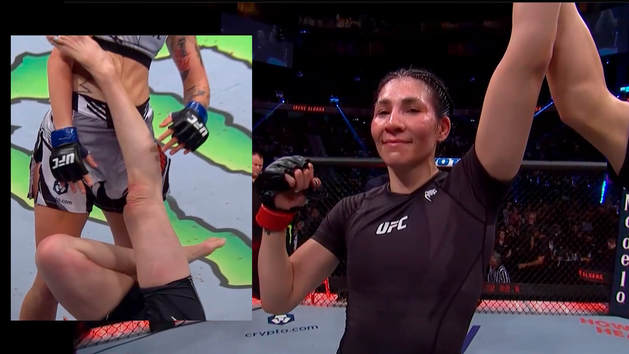 Nocaut en la UFC: una patada al hígado sin antecedentes