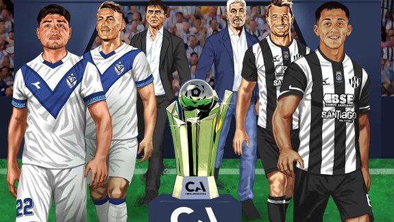 Para la previa de Vélez-Central Córdoba, la organización de Copa Argentina publicó una imagen animada hecha con IA.&nbsp;