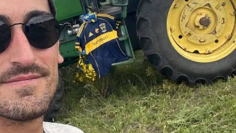 Quién es el jugador de Boca que llamó al agricultor uruguayo para quedarse con la camiseta homenaje a Russo | LMCipolletti.com Quién es el jugador de Boca que llamó al agricultor uruguayo para quedarse con la camiseta homenaje a Russo