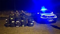 gendarmeria incauto mas de 20 neumaticos ilegales