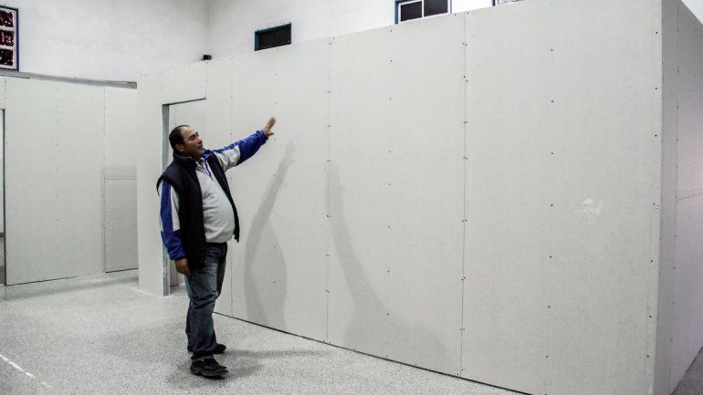 En la Escuela 192 se pudieron hacer trabajos para facilitar que haya clases.