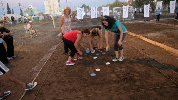Los juegos recreativos ganaron protagonismo en la programación.