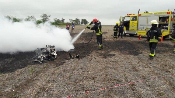 Cayó una avioneta que iba a Neuquén: hay dos muertos